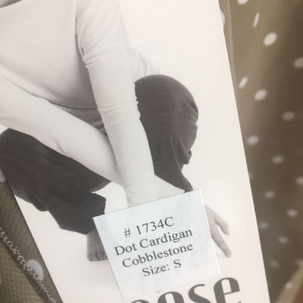 NWT SENSE GREY DOT CARDIGAN VARIOUS SIZES - Picture 3 of 3